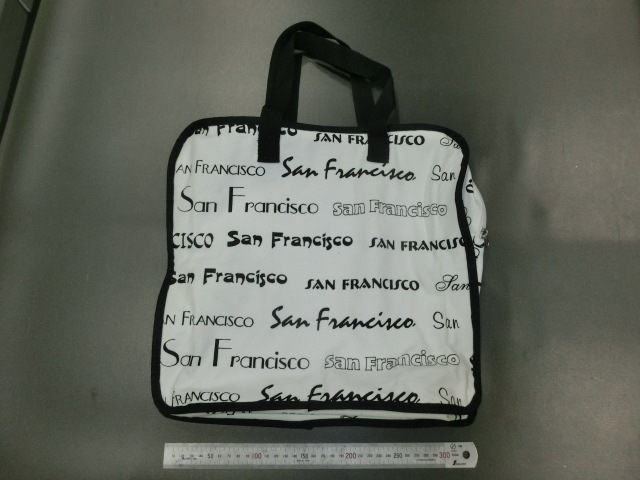 サンフランシスコ バッグ 黒白 USA 海外土産