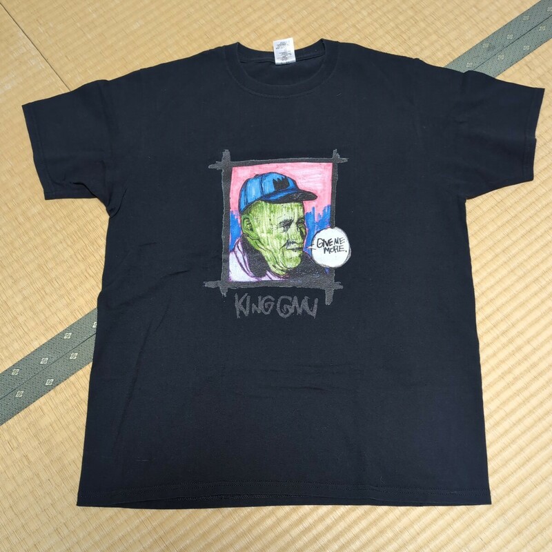 激レア 2018年 KING GNU キングヌー バンドT Tシャツ 常田大希デザイン 希少　Lサイズ