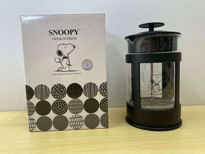 174 A-657/【1円スタート】SNOOPY スヌーピー コーヒーメーカー フレンチプレス