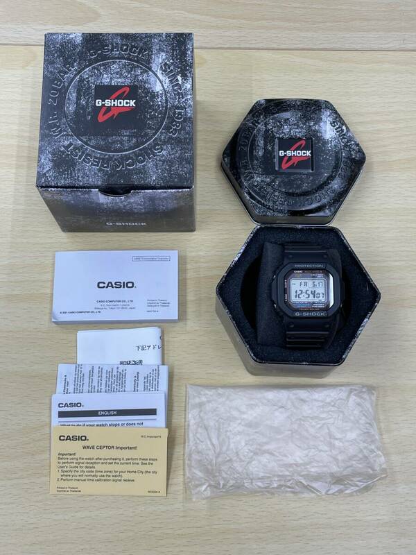 275 A-743/G-SHOCK カシオ GW-M5610U-1ER 電波ソーラー メンズ　腕時計