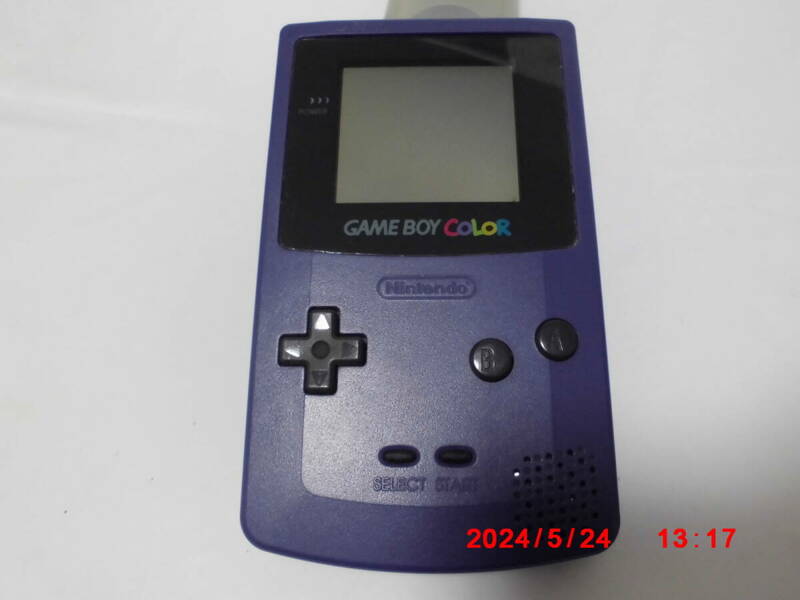 中古 ゲームボーイカラー　パープル GAMEBOY COLOR　シリアル： C14089768　送料520円