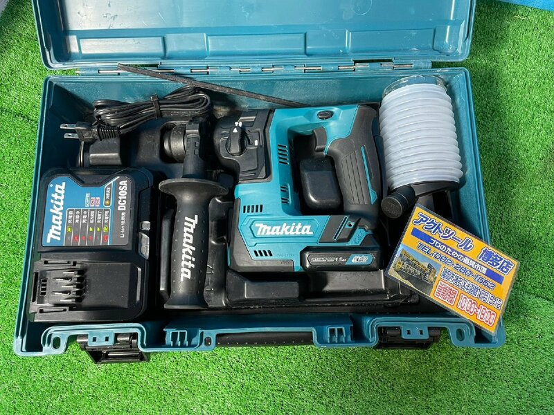 【中古】 makita マキタ　充電式ハンマドリル　HR140D　バッテリー1つ　充電器付き　【博多店】 動作確認済み