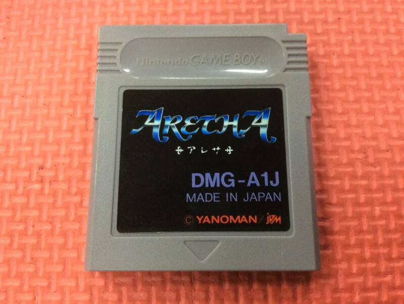 【M4471/60/0】GBソフト★ARETHA (アレサ)★ソフトのみ★RPG★GAMEBOY★ゲームボーイ★レトロゲーム★カセット★