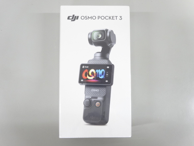 新品 未開封品 DJI OSMO POCKET 3 オズモポケット 3軸 ジンバルカメラ アクションカメラ 4K タッチパネル