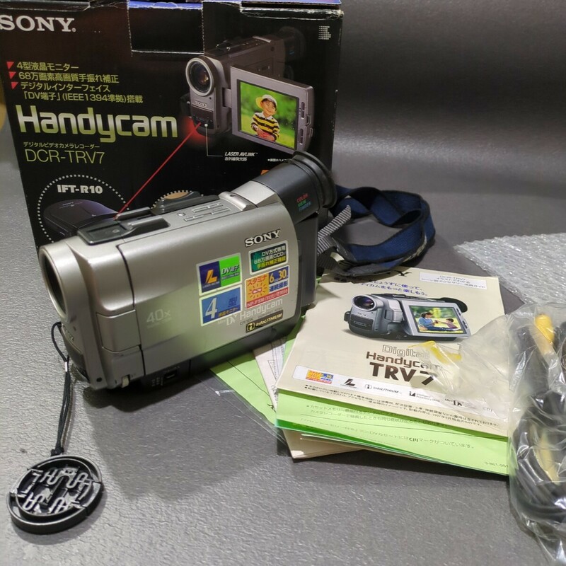 SONY ハンディカム デジタルビデオカメラ ソニー DCR-TRY7 現状品 Handycam 箱付き