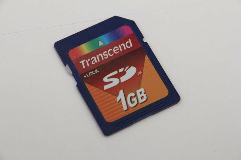 1GB SDカード　　Transcend　トランセンド