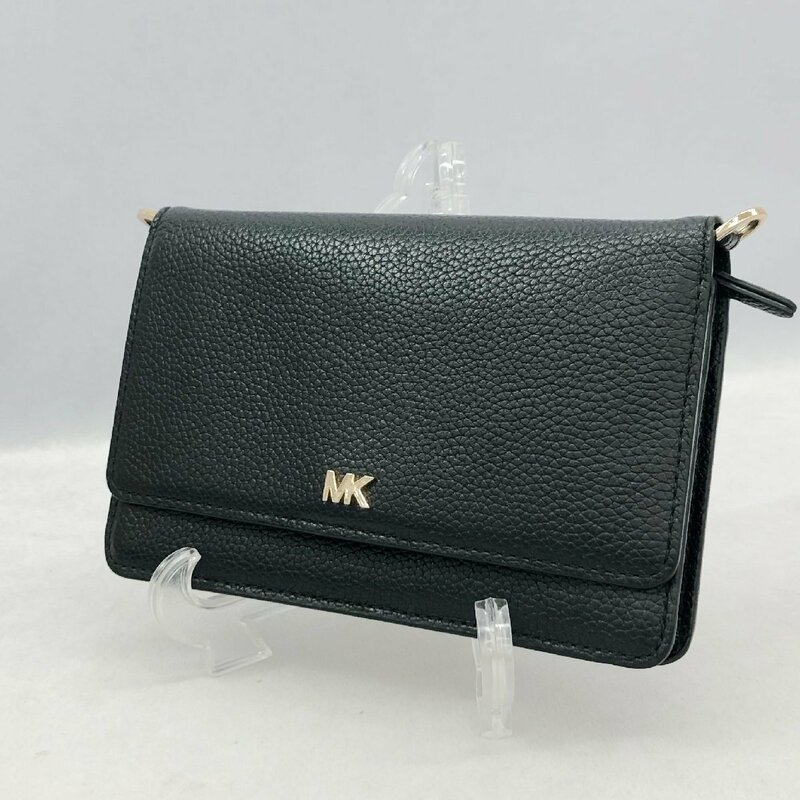 MICHAEL KORS マイケルコース 32T8GF5C1L ショルダーバッグ ウォレットバッグ レザー ブラック系 レディース ブランド バッグ 鞄 財布