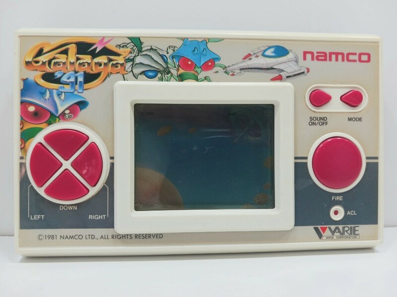 LCD namco ギャラガ 91 ナムコ ギャラガ ゲームウォッチ