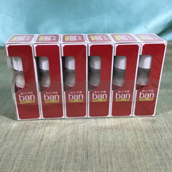 【未使用】ライオン Ban バン ロールオン　6本セット (30mL) 制汗剤 芳香 デオドラント