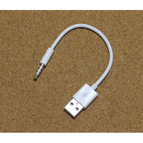 iPod shuffle 第2世代専用 充電・データ転送USB互換ケーブル