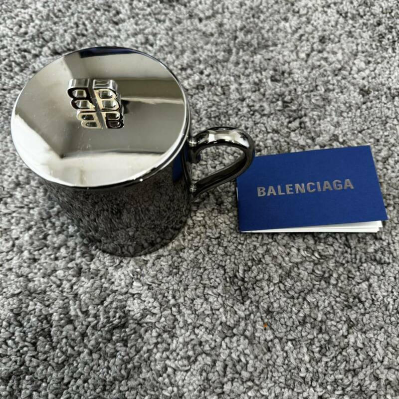 BALENCIAGA 23 Mid autumn festival VIP gift invitation メタル シルバー マグカップ バレンシアガ デムナヴァザリア ティーカップ 