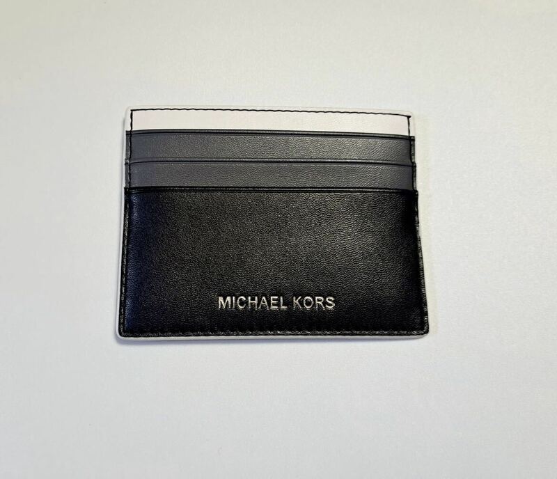 MICHEAL KORS マイケルコース カードケース パスケース シグネチャー ブラック