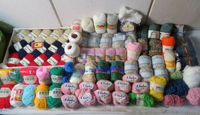 N⑤26 毛糸 大量 色々詰め合わせ 手芸用品 編み物 中古・未使用ミックス メーカー色々