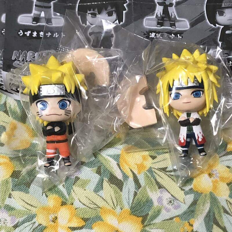 送料無 ナルト&ミナトset NARUTO ナルト 疾風伝 Funrangiua ガチャ/ファンランギュア