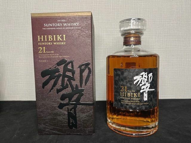 未開封 -HIBIKI- SUNTORY WHISKY 【響】21年 サントリー ウイスキー 