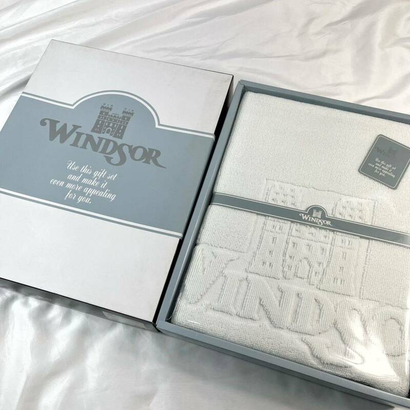 未使用 WINDSOR ウィンザー バスマット 箱付き 1スタ1円スタート
