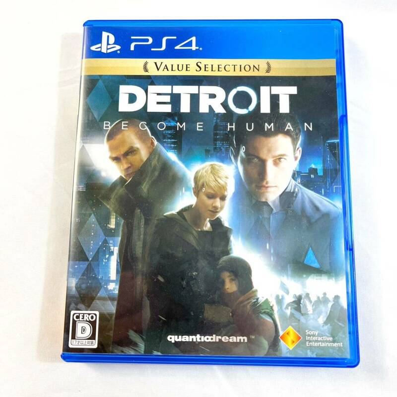 PS4 ゲームソフト DETROIT デトロイト Become Human ビカムヒューマン Value Selection Sony ソニー 1スタ1円スタート