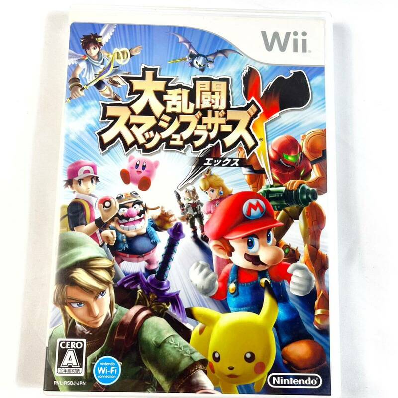 Wii Wiiソフト Nintendo 大乱闘スマッシュブラザーズX 任天堂 1スタ1円スタート