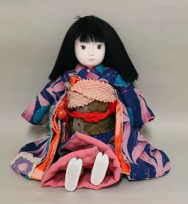 日本人形 　市松人形　 女の子