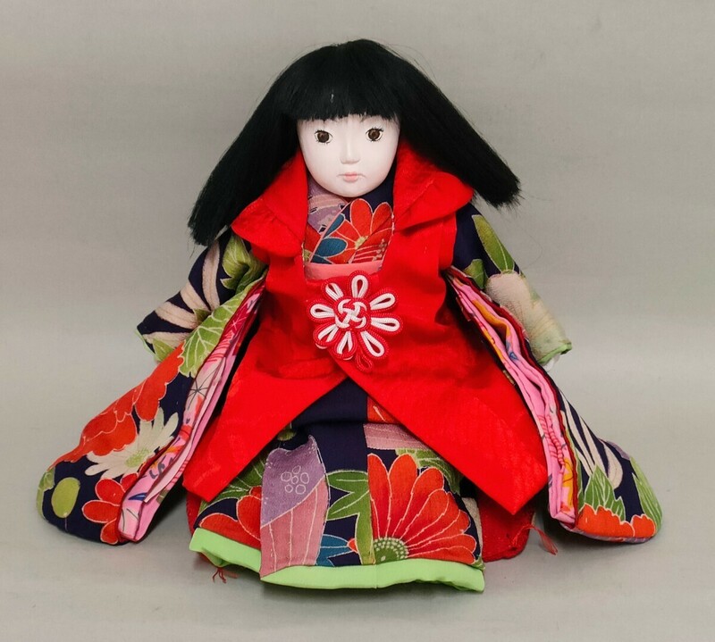 日本人形　市松人形　