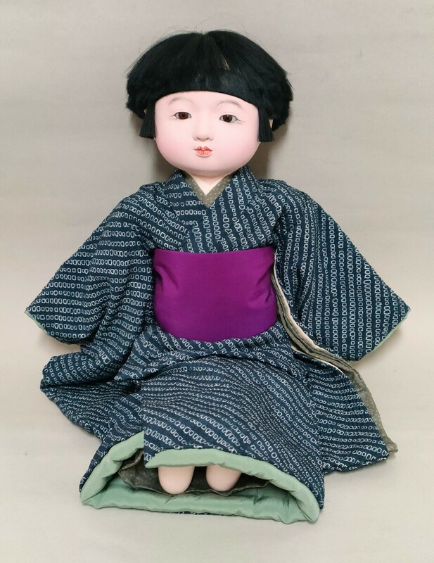 日本人形 　市松人形　 男の子