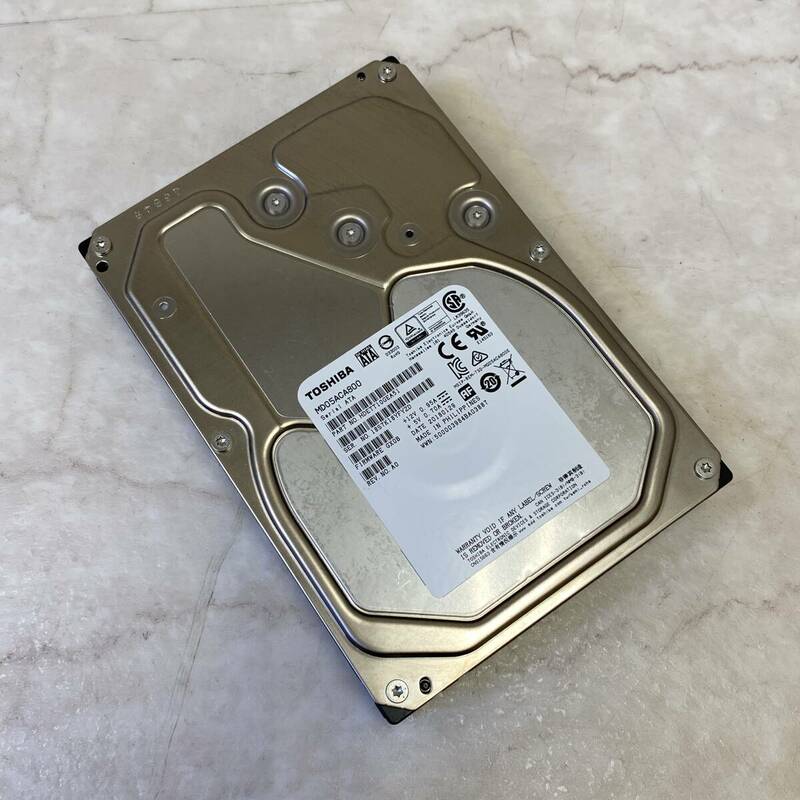  【送料無料】8TB HDDハードディスク 東芝 MD05ACA800 2018 SATA 動作確認済 初期化・フルフォーマット済 A507-2