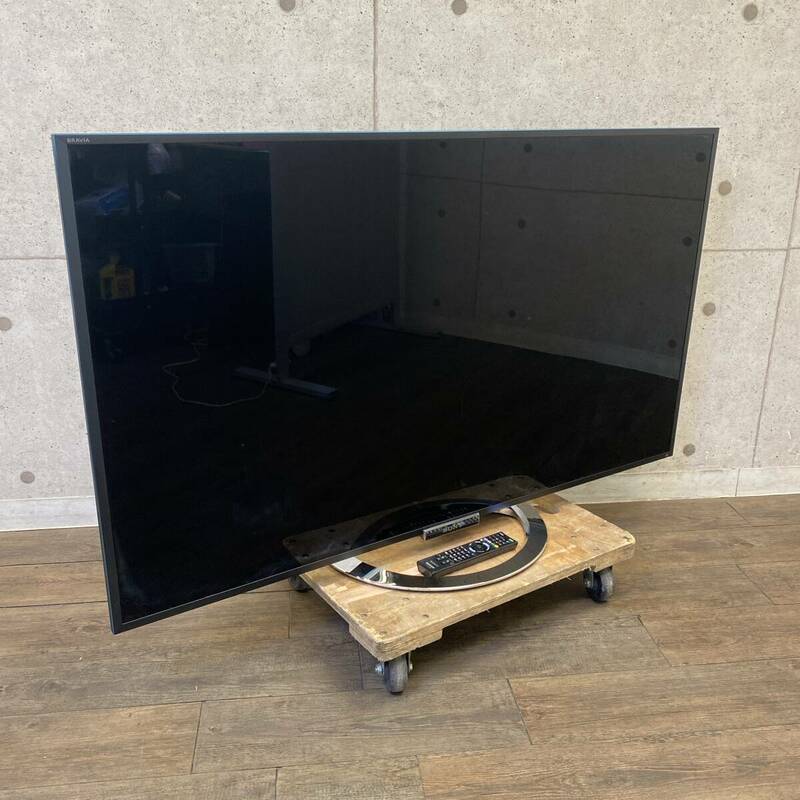 【 直接引取可】 55Vインチ液晶テレビ SONY ブラビア KDL-55W900A リモコン・B-CASカード付 初期・地域設定可能 訳あり動作品 A520-3