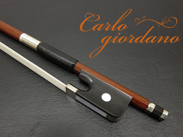 新品 カルロジョルダーノ BVO-201 ビオラ弓 ブラジルウッド Carlo giordano 即決