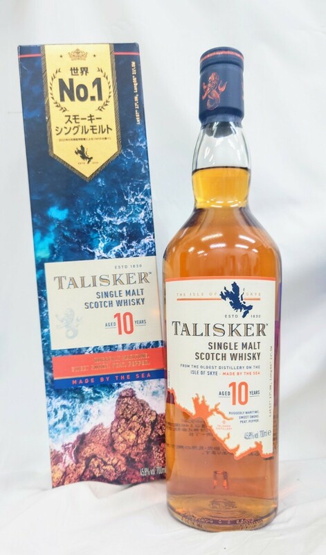 未開栓 TALISKER タリスカー 10年 700ml 45％ SCOTCH WHISKY シングルモルト スコッチウイスキー 古酒 Lh5.15