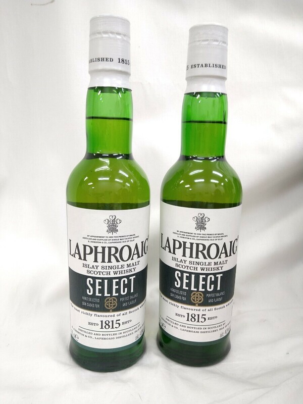 未開栓 LAPHROAIG SELECT 40% 350ml ラフロイグ セレクト ウイスキー SCOTCH WHISKY 古酒 Lh5.15