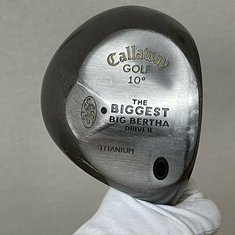 Callaway キャロウェイ ビゲスト ビッグバーサ ドライバー 10度 シャフト SUPER BBB ウルトラライト フレックスR