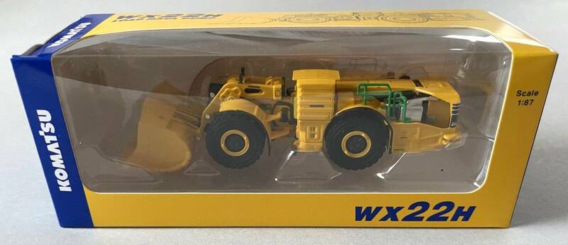 コマツ　1/87　WX22Hロードホールダンプ　未開封　小松製作所株主優待　非売品　KOMATSU　ミニカー　ダイキャスト 