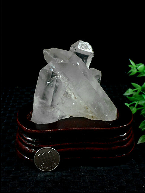 ◆超強いパワーヒマラヤ産天然水晶クラスター169B6-52B117b