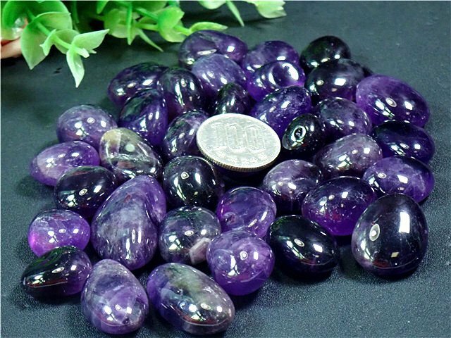 「在庫処分」天然～愛の守護石～夢幻紫水晶アメジストチップ177G11-17G34Z