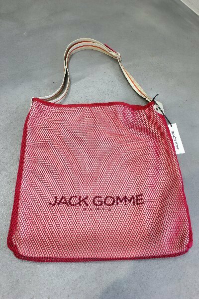JACK GOMME ジャック・ゴム　ATELIER LIMA ショルダーバッグ　レッド　新品未使用　アッシュペーフランス　ユニセックス