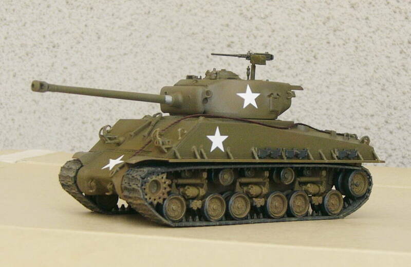 製作完成品■タミヤ　1/48　アメリカ　M4A3E8 シャーマン イージーエイト
