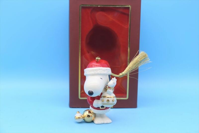 LENOX Snoopy Christmas spirit ornament/レノックス スヌーピー クリスマス オーナメント/180860006