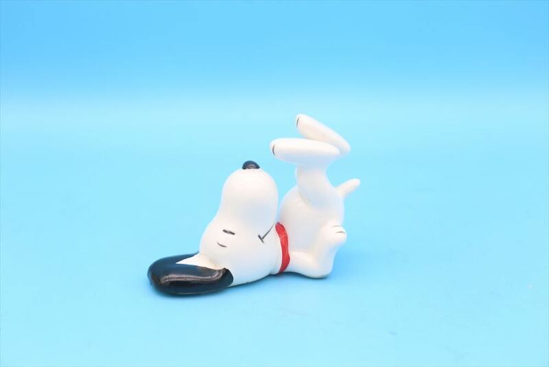 80s Determined Snoopy Tumbling Figure/スヌーピー セラミック タンブリング/ヴィンテージ/180889181