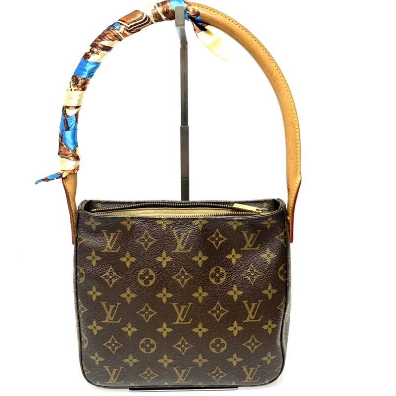 LOUIS VUITTON ルイヴィトン モノグラム ルーピングMM ショルダーバッグ ハンドバッグ 