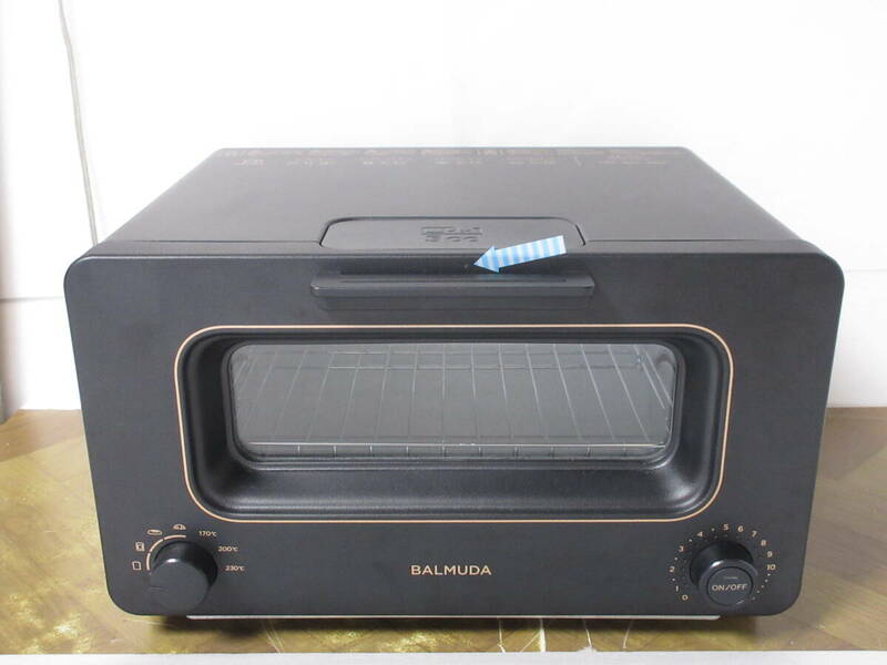 ★バルミューダ　BALMUDA The Toaster K05A-BK [ブラック]　展示未使用品1年保証　焼きたての味を再現するスチームトースターET