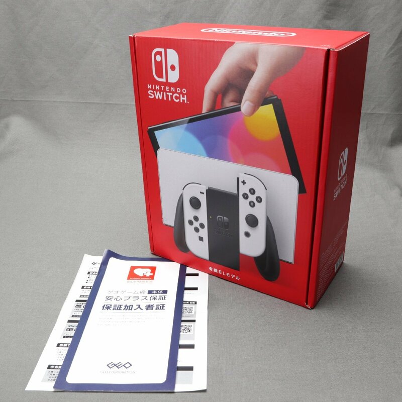 【電化】Nintendo Switch　ニンテンドースイッチ HEG-S-KAAAA 有機ELモデル　未使用品