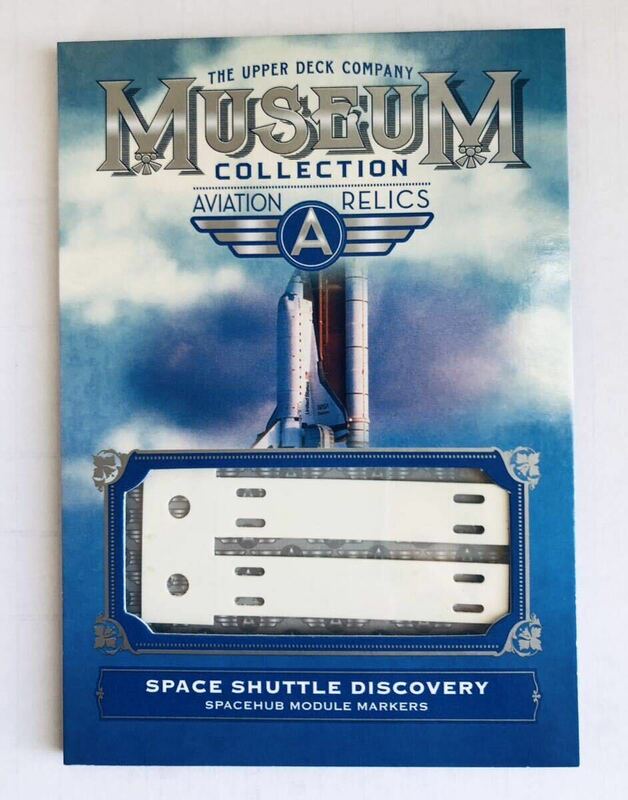 スペースシャトル　パーツ　大判カード　2019 Upper Deck Goodwin Champions Museum Collection Space Shuttle Discovery　②