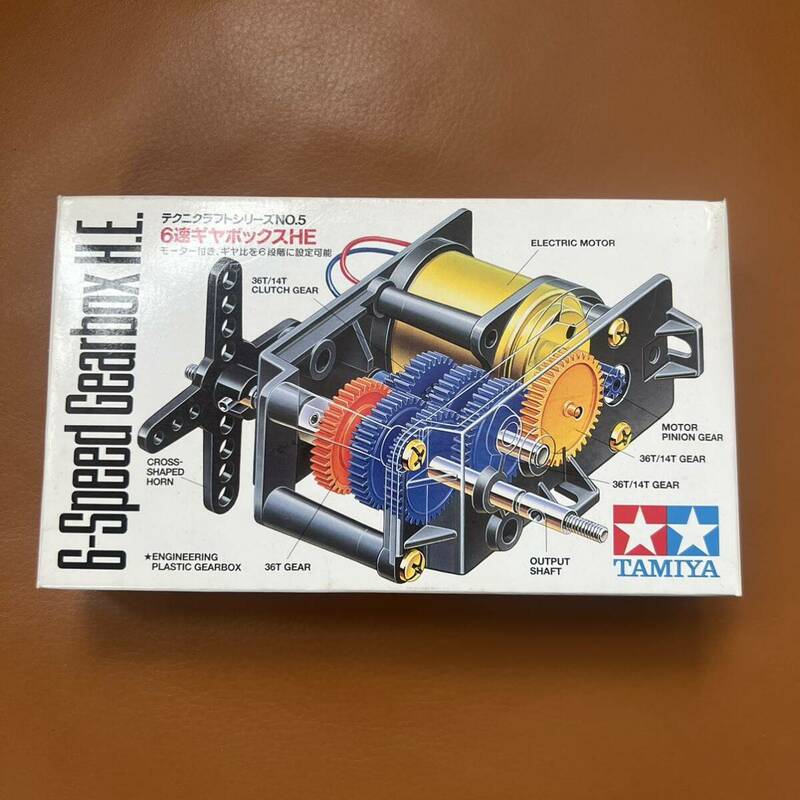 タミヤ 72005 テクニクラフトシリーズNo5 ６速ギヤボックスＨＥTAMIYA 現状品　棚300