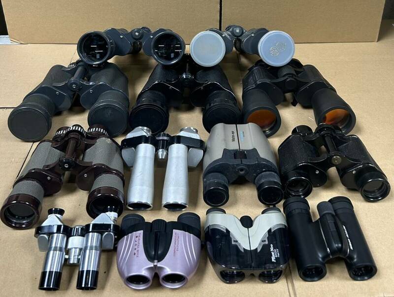 【た-5-21】100 双眼鏡 Nikon TELSTAR PLUM など 大量まとめて 中古品 使用感あり