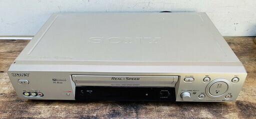 【サ-5-14】100 SONY ビデオデッキ SLV-NR50 ビデオカセットレコーダー VHS 2002年製 通電OK