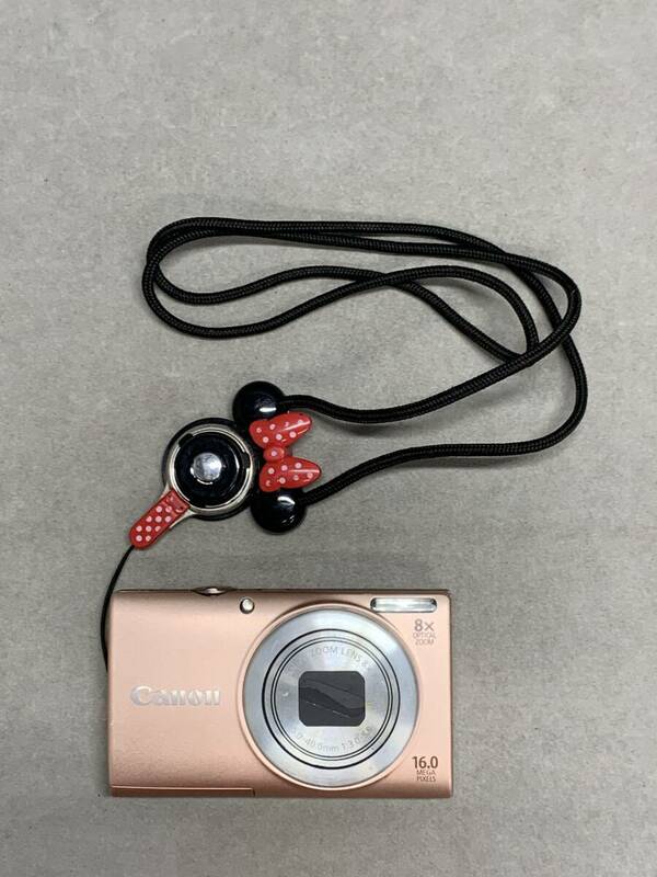 4＃K1/4145　Canon キャノン PowerShot A4000 IS パワーショット コンパクト デジタルカメラ ピンク PC1730　現状/未確認　60サイズ