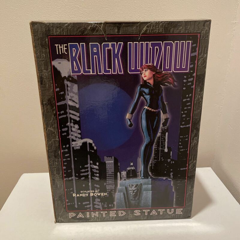 ブラックウィドウ BLACK WIDOW スタチュー PAINTED STATUE RANDY BOWEN ボウエン マーベル 