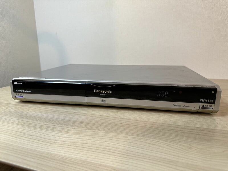 ♪ Panasonic DIGA ブルーレイ DVDレコーダー HDD搭載ハイビジョンDVDレコーダー DMR-XP11 通電確認済み