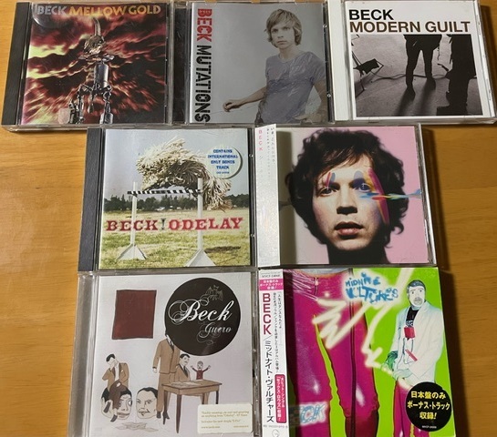 【即決】BECK★ベック★CDアルバム★7枚セット
