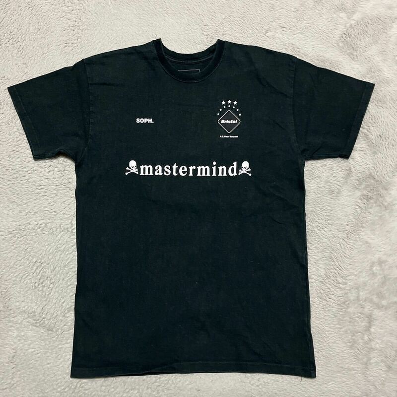 F.C.R.B. MASTERMIND JAPAN f.c.real Bristol tee tシャツ スカル　s 黒　ブラック　